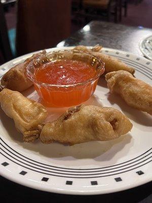 Fried shrimp app, the perfect amount.