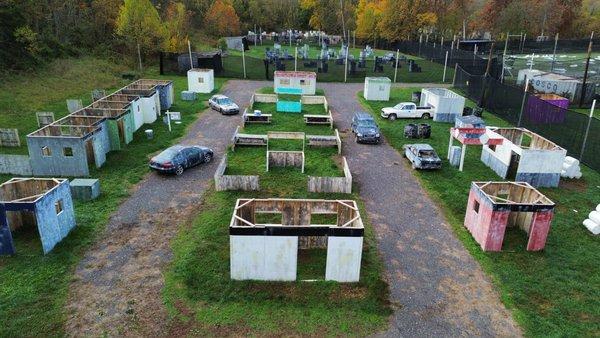 Pitstop Paintball field at NR Adventure Park