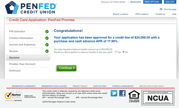 Client Approved for $24,000 Credit Line 0% with our partner credit union after only 3 months in our program!