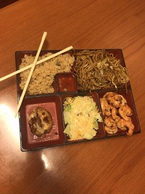 Shrimp Yaki soba box