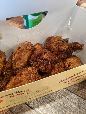 Tikkudak wings, soy flavor