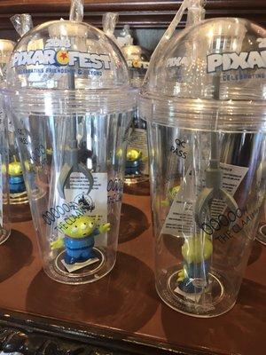 The infamous new Pixar tumbler.  It lights up!