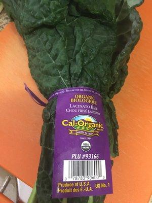 Organic Lacinato Kale