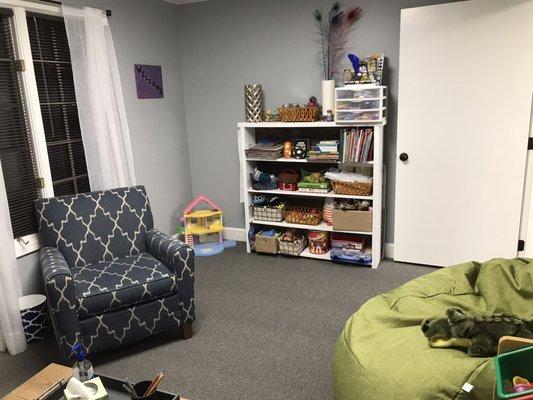 Play Therapy Office at Creative Family Counseling