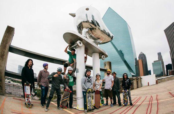 SkaterBIRD by Brad Oldham Sculpture