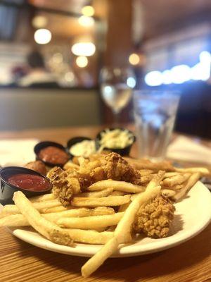 Fried seafood platter (lunch)