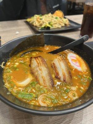 Spicy miso ramen