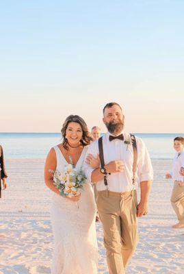 Another breathtaking bride and beach wedding in the books.