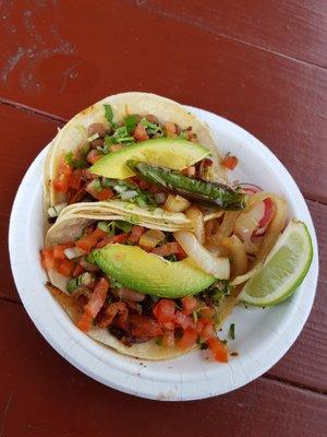 Al Pastor Super Tacos. My favorite!