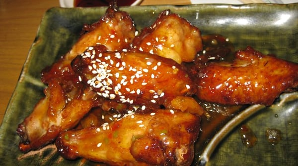 honey wasabi wings