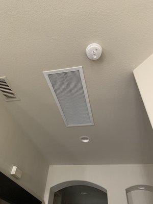 Whole House Fan ... perfectly installed