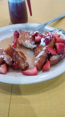 Strawberry French toast