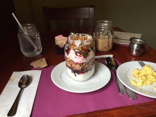 Amelia's Granola Parfait