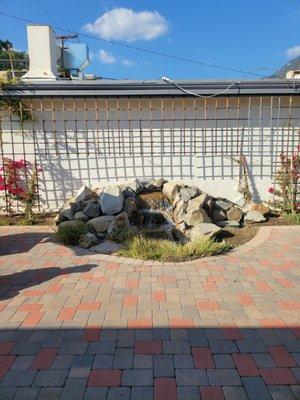 Front lobby patio