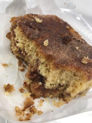 Coffee cake!  So good, great crumb!