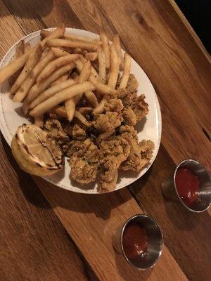 Cajun oysters- nothing cajun about it...