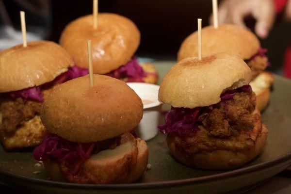 Fried Chicken Sliders