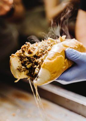 The Perfect Philly Cheesesteak Sandwich