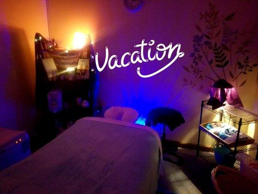 Massage is an instant vacation