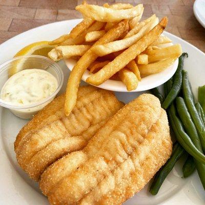 Fried Flounder