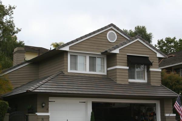 Boral slate tile install