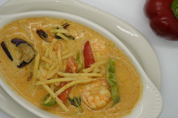 27. Red Curry with Shrimp