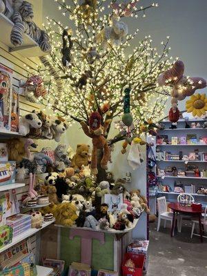 Wonderful display of stuffed animals