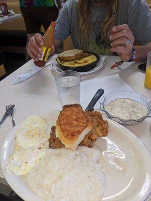 Skillet & country fried steak