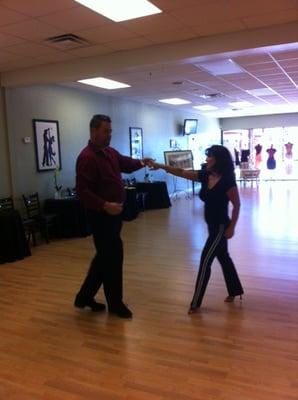 Private Ballroom Dance Lesson!  Schedule your appointment now and get dancing!