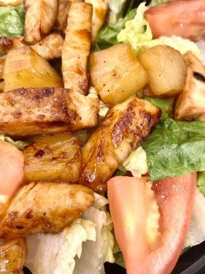 Teriyaki Chicken Caesar salad