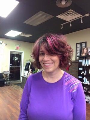 Pop of color by Sonny!