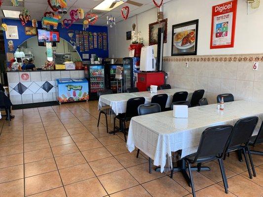 Restaurant dining area