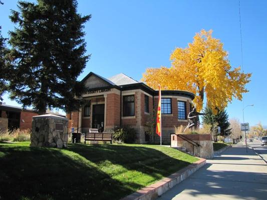 View of the museum from Main Street, Downtown, Buffalo, WY