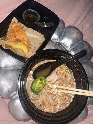 Crab Rangoon's and Shrimp Pho