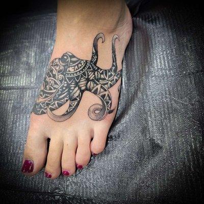 Octopus tattoo