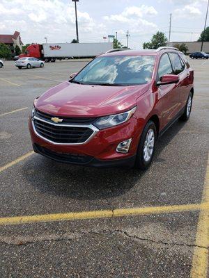 My new Equinox favorite color is RED