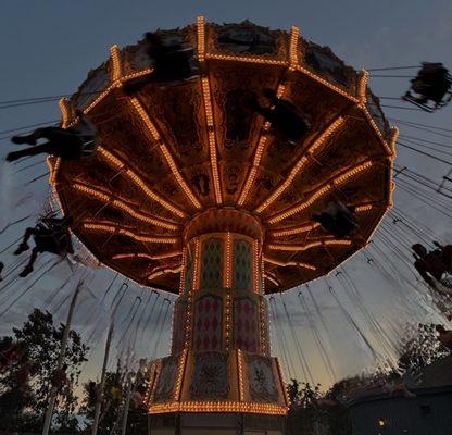 The swing ride at Cedar Point