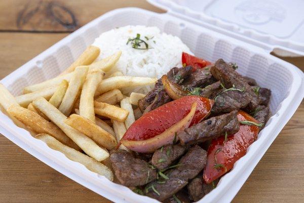 Lomo Saltado Platter