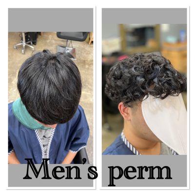 Men's perm