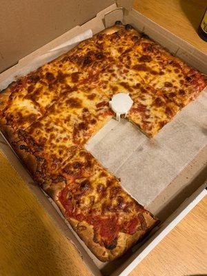 Their version of Sicilian Pizza.