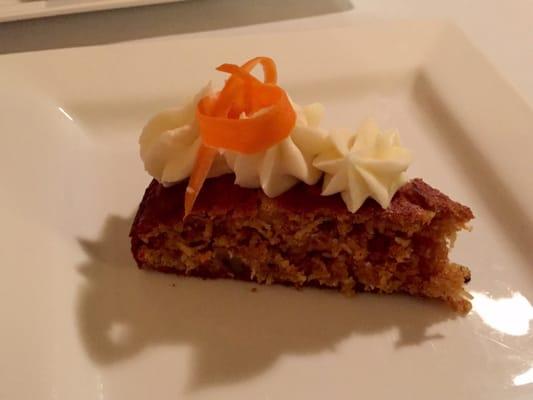 Delicious carrot cake