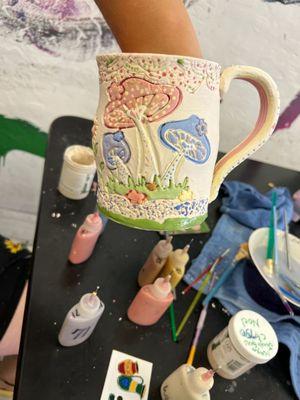 My mug/stein pre glaze