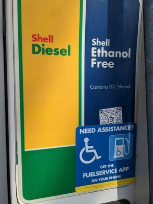 Shell Diesel and Shell Ethanol Free