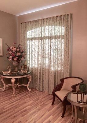 Ripple fold Drapes