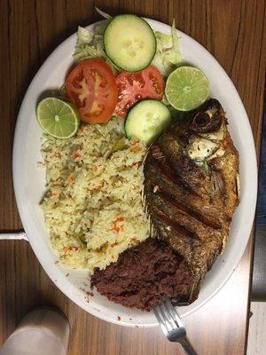 Mojarra frita