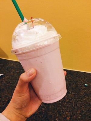 Shake of the week! Chocolate covered strawberry, $5.29