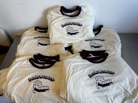 Band tees made for the Bedsweaters