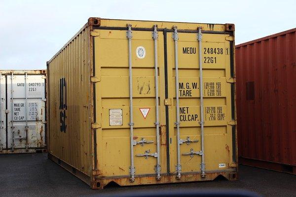 We offer space for your storage container as well.