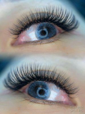 Volume Cat-eye Eyelash Extensions