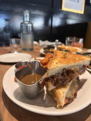 Short rib grilled cheese